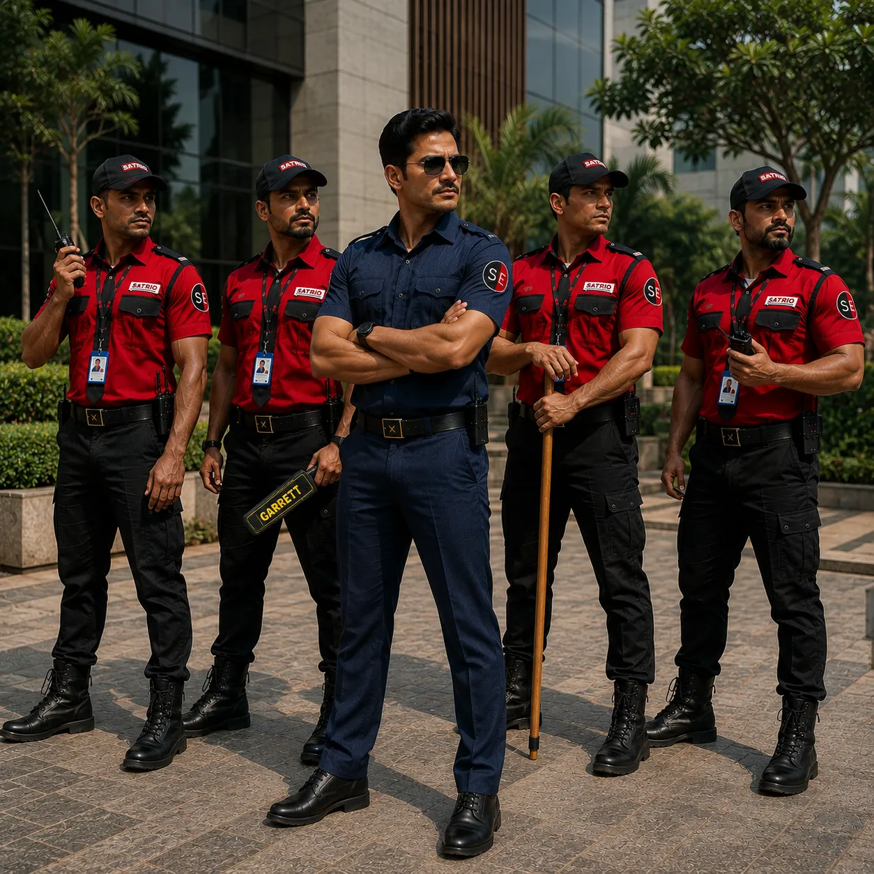 Safend security team on site